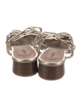 See by Chloé Leather Slides