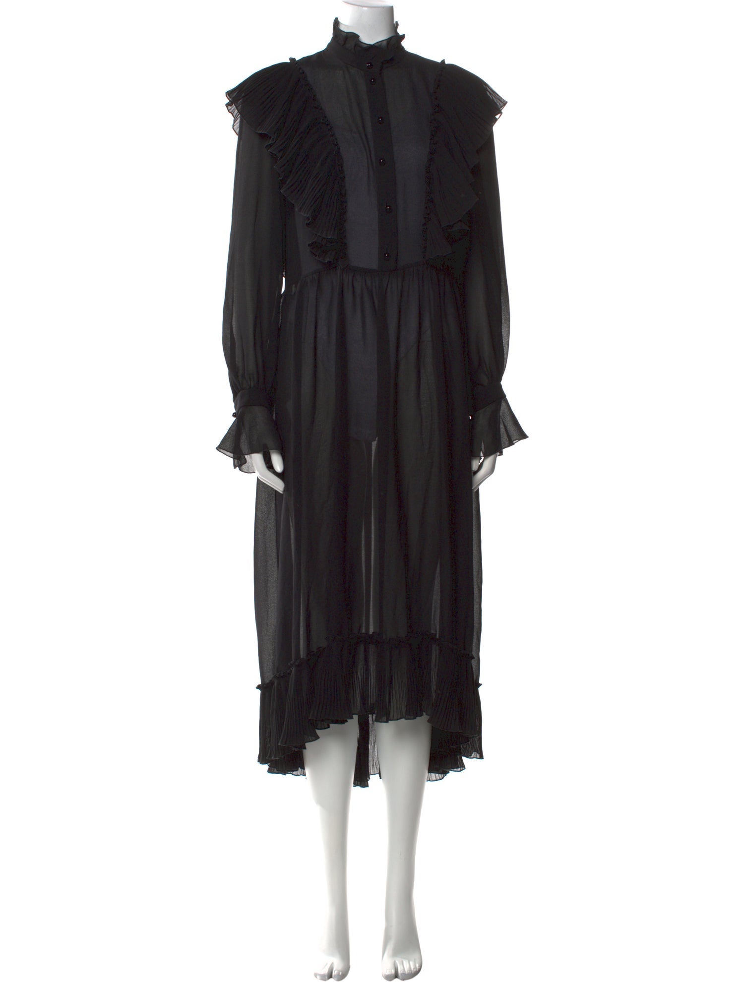 See by Chloé Mock Neck Long Dress