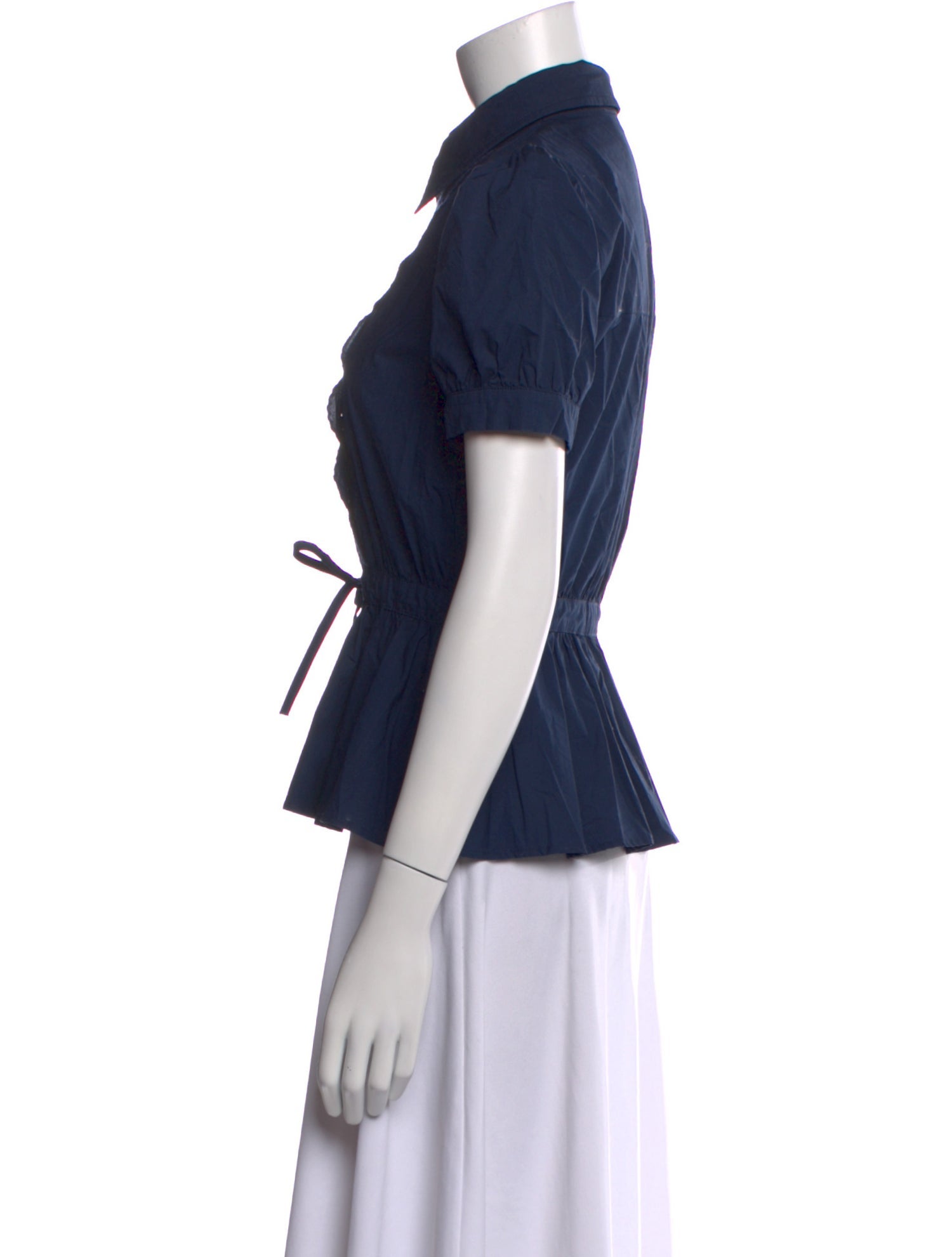 See by Chloé Short Sleeve Button-Up Top