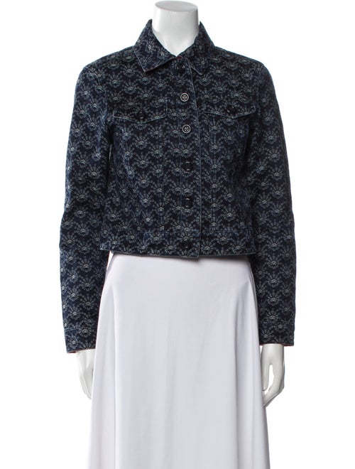 See by Chloé Tweed Pattern Evening Jacket