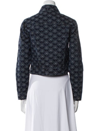 See by Chloé Tweed Pattern Evening Jacket