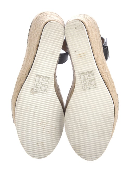 See by Chloé Leather Colorblock Pattern Espadrilles