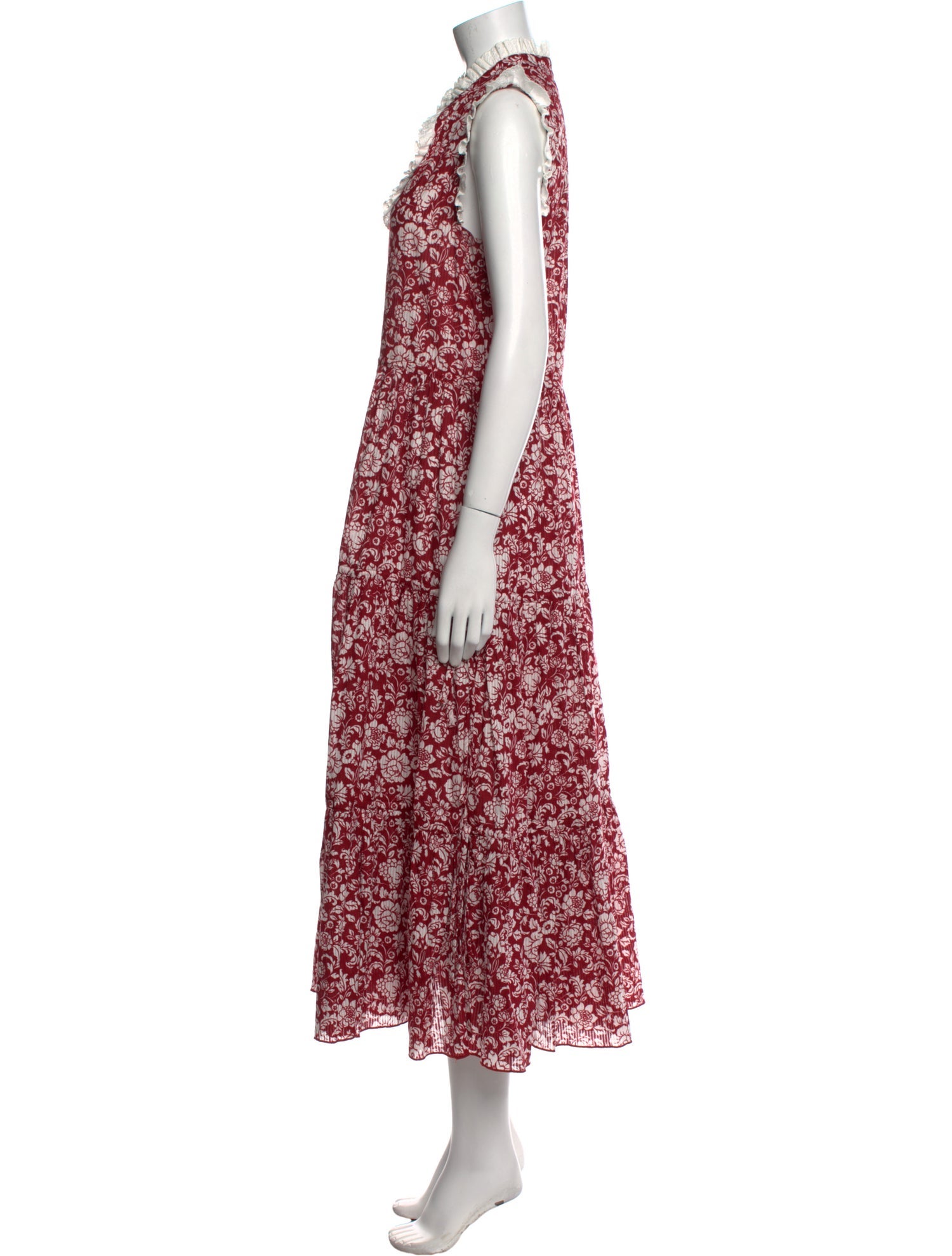 See by Chloé Floral Print Long Dress