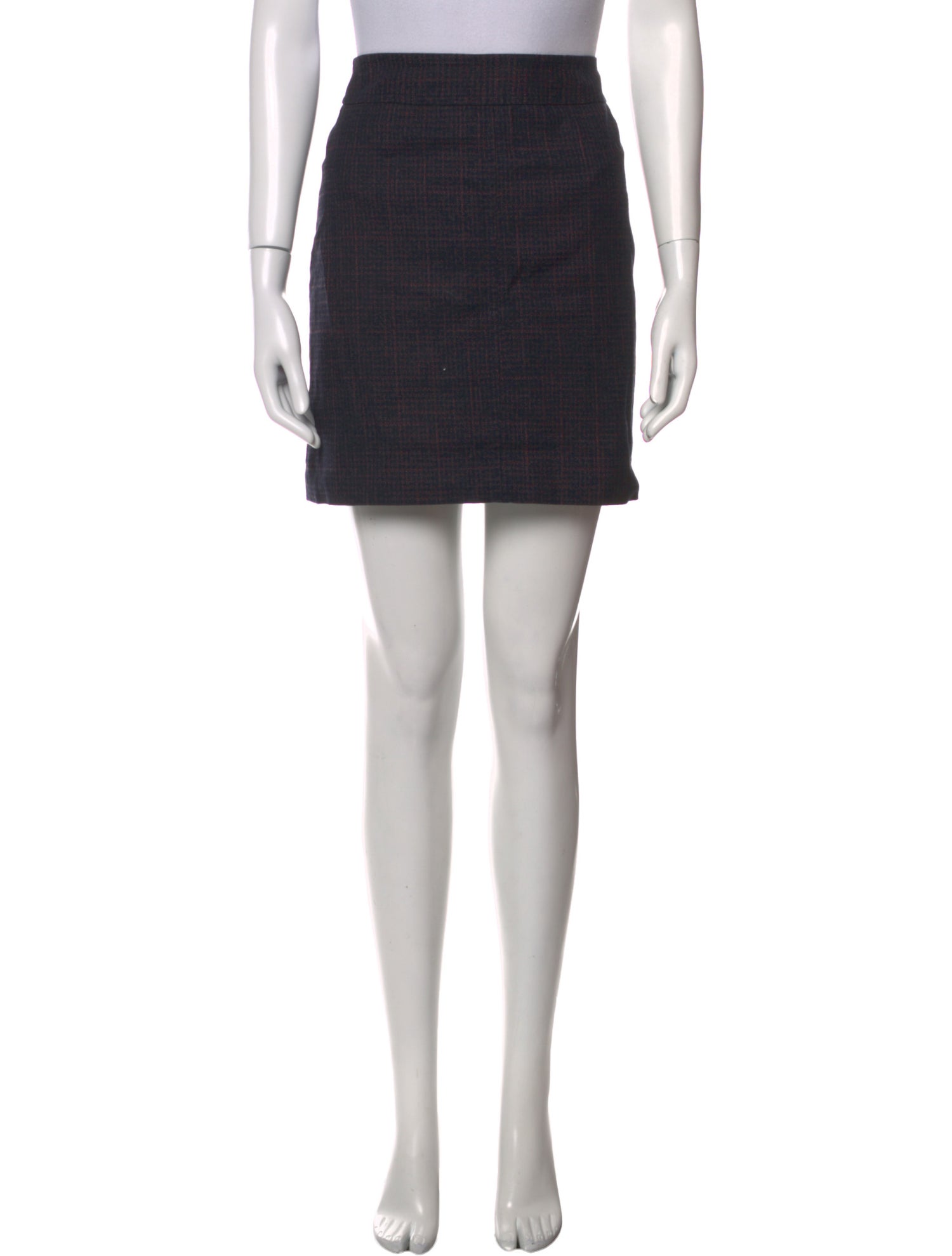 See by Chloé Braided Accents Mini Skirt
