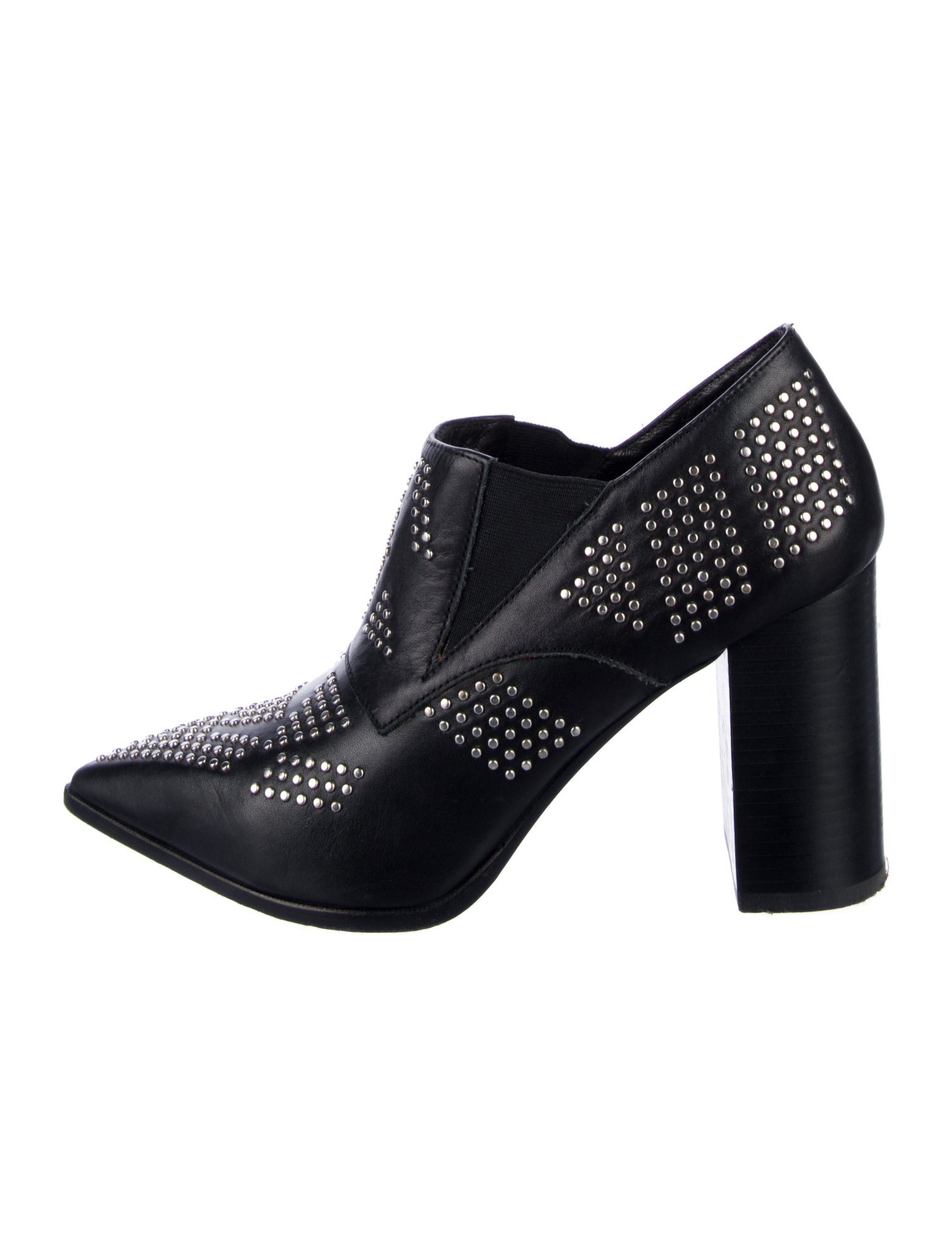 See by Chloé Leather Studded Accents Pumps