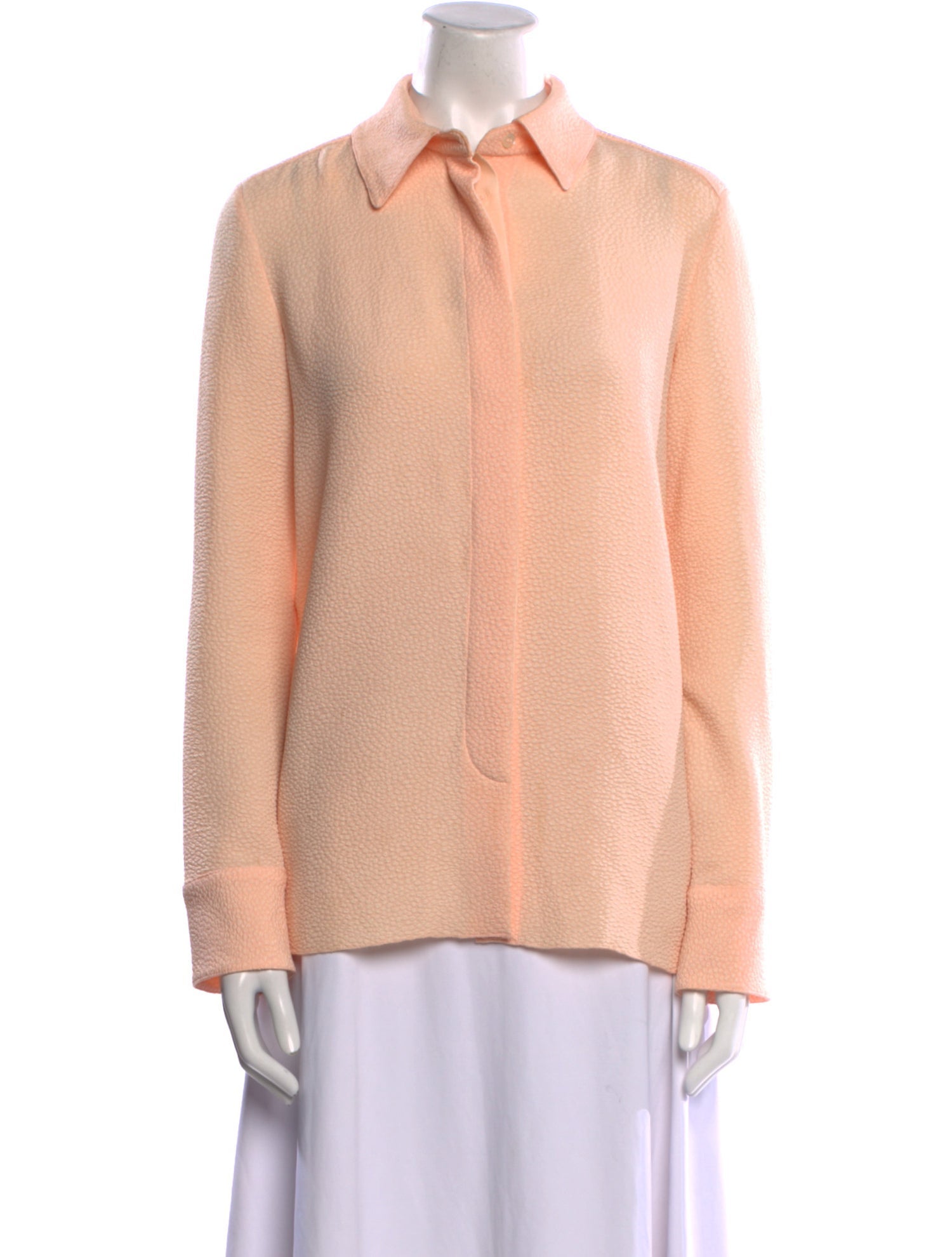 See by Chloé Long Sleeve Button-Up Top
