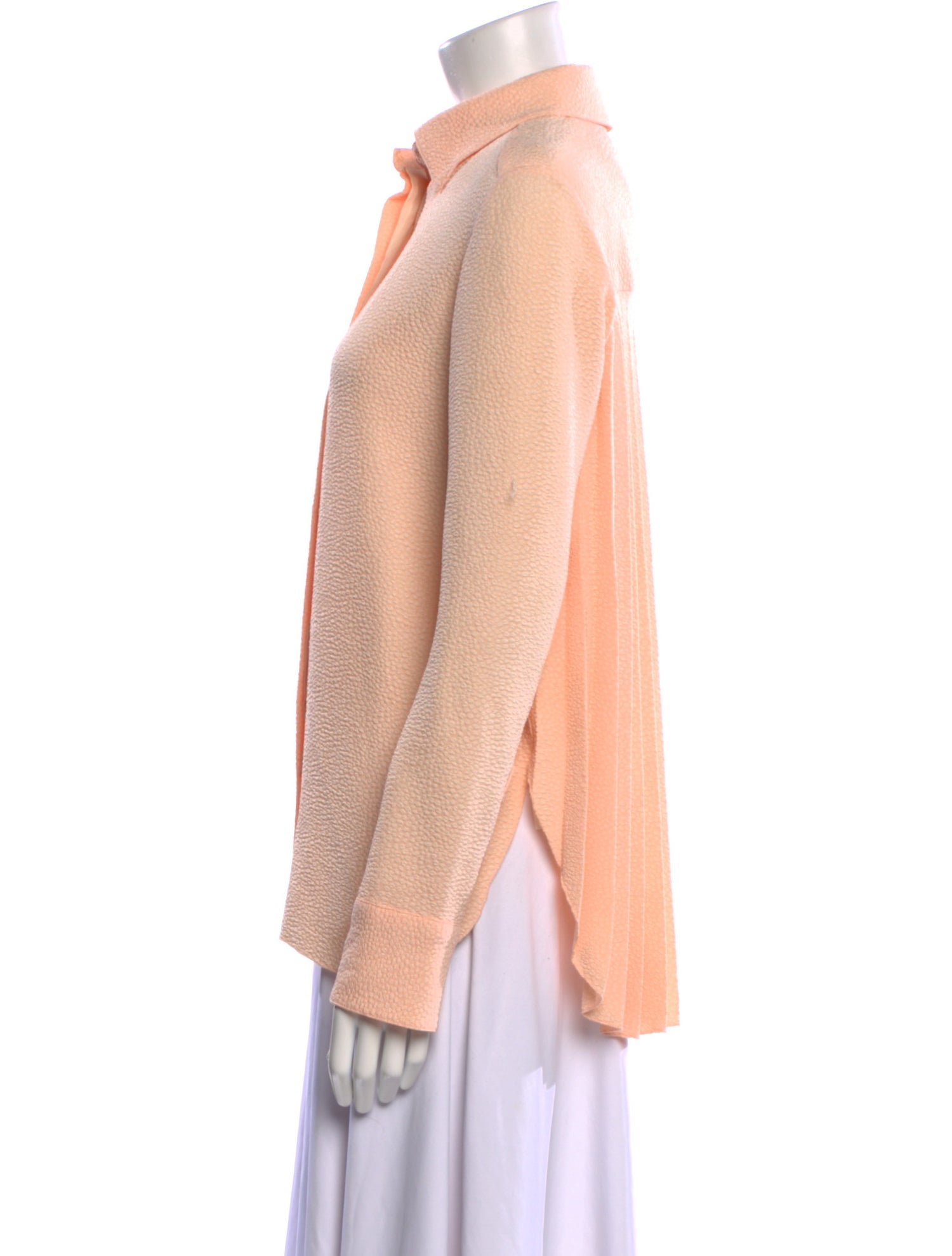 See by Chloé Long Sleeve Button-Up Top