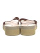 See by Chloé Leather Printed Slides