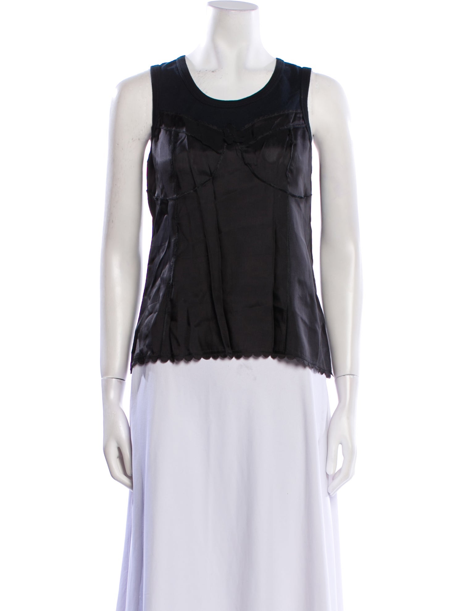 See by Chloé Scoop Neck Sleeveless Top