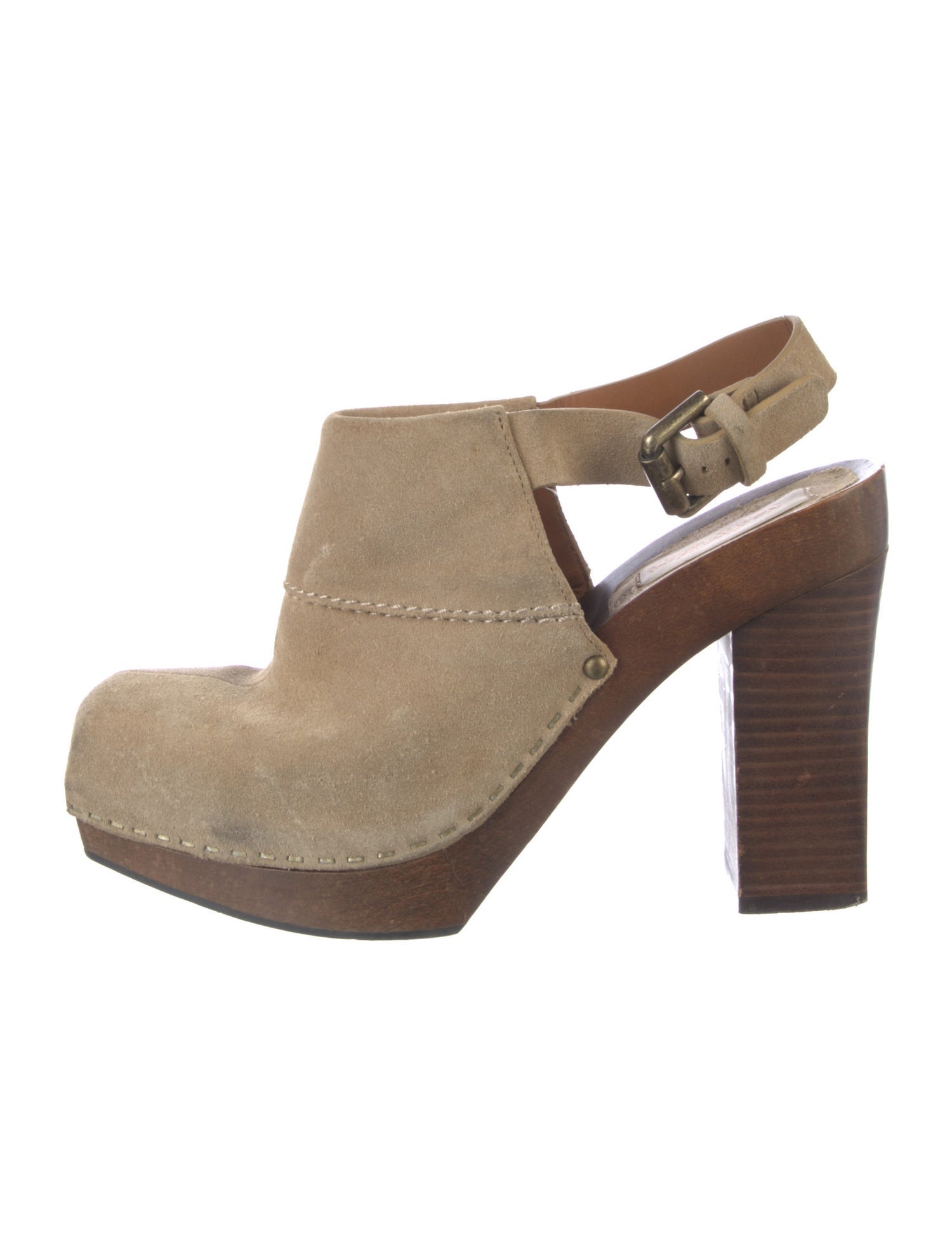 See by Chloé Suede Slingback Pumps