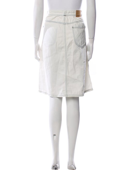 See by Chloé Braided Accents Knee-Length Skirt