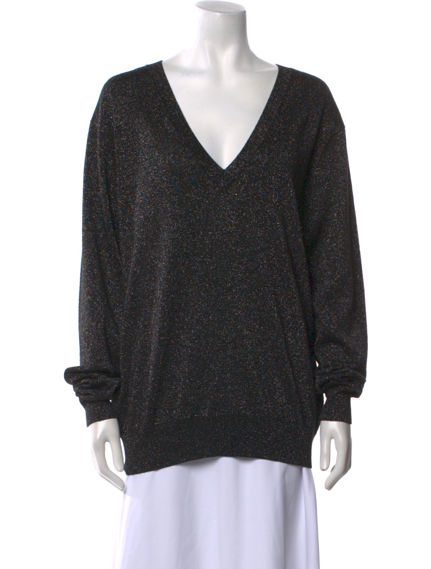 See by Chloé Wool V-Neck Sweatshirt