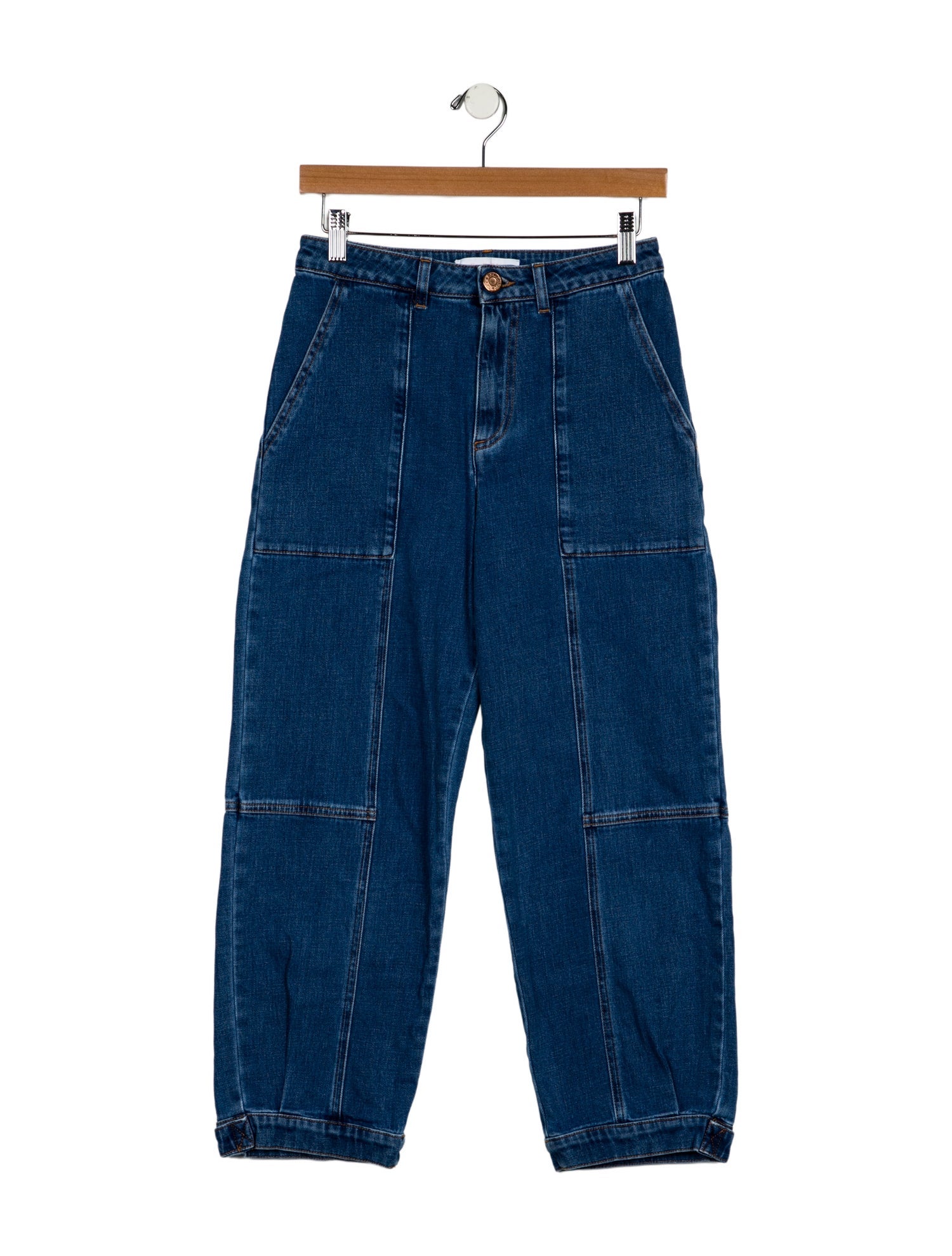 See by Chloé High-Rise Straight Leg Jeans