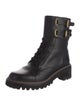 See by Chloé Leather Combat Boots