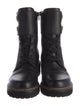 See by Chloé Leather Combat Boots