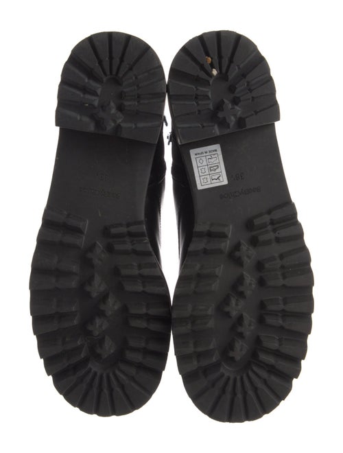 See by Chloé Leather Combat Boots