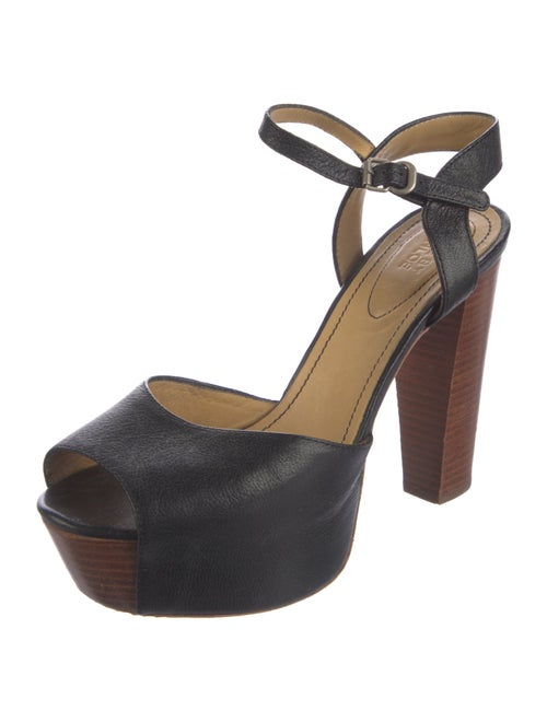 See by Chloé Leather Printed Slingback Pumps