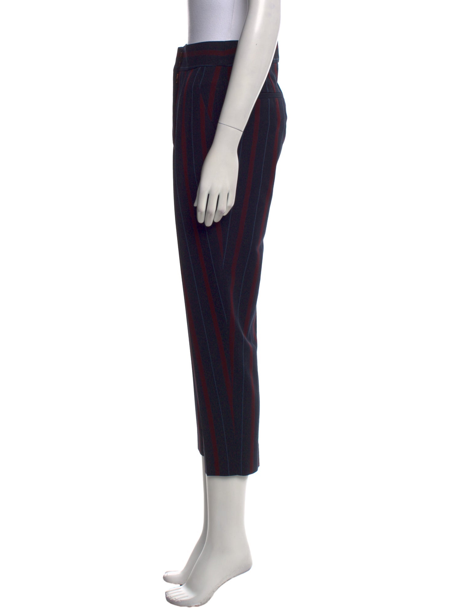 See by Chloé Striped Straight Leg Pants
