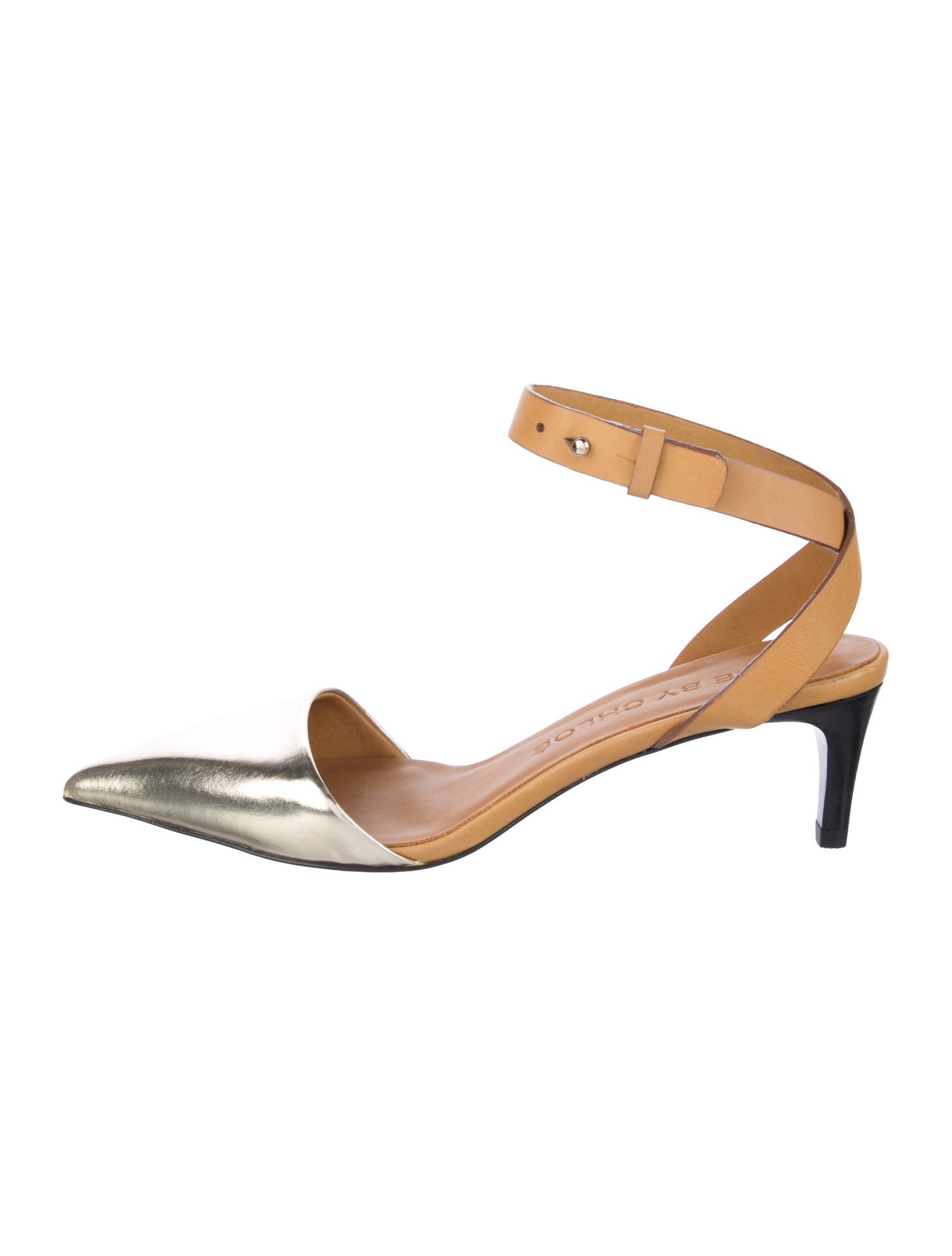 See by Chloé Leather Slingback Pumps