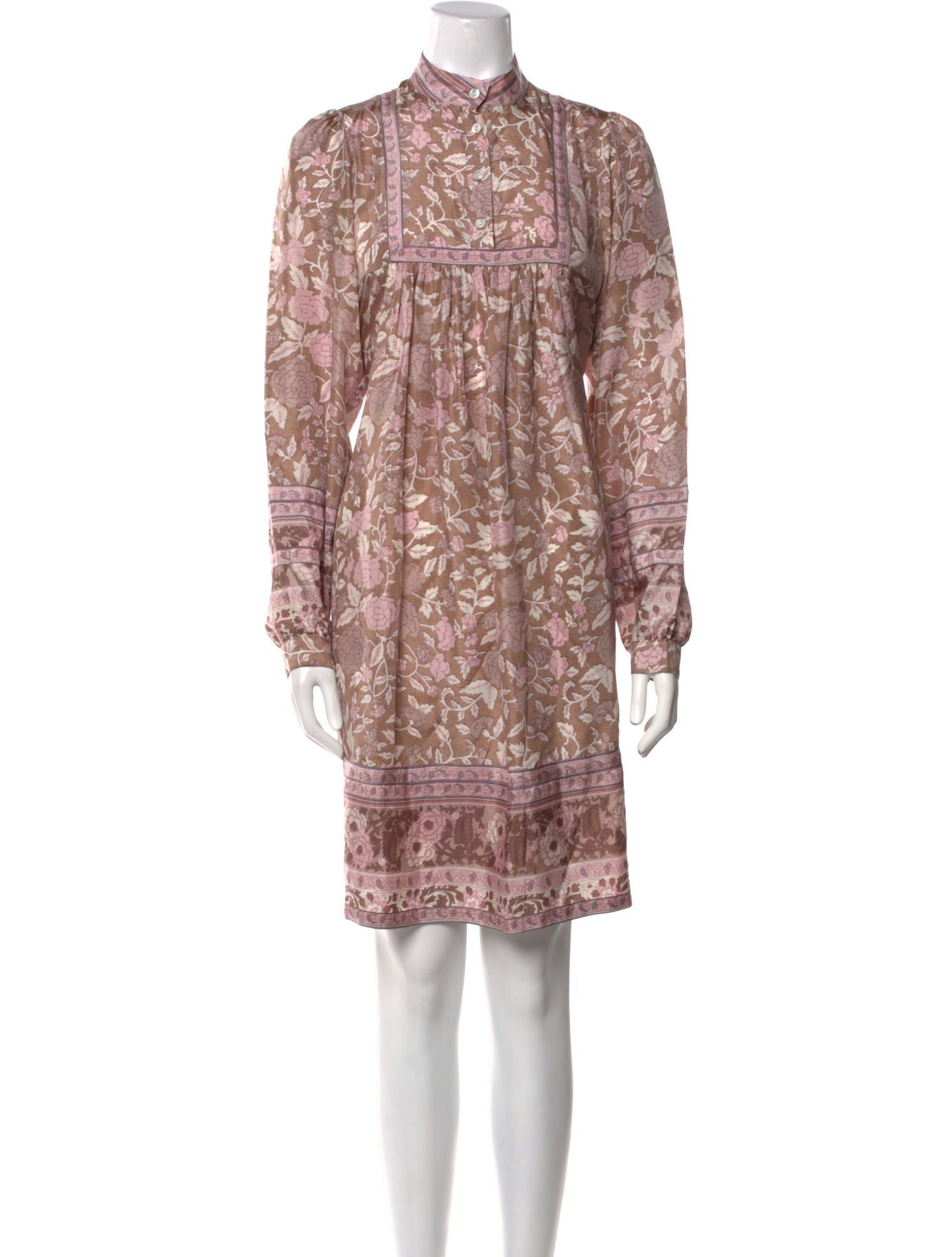 See by Chloé Silk Knee-Length Dress