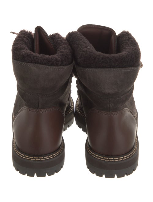 See by Chloé Suede Combat Boots