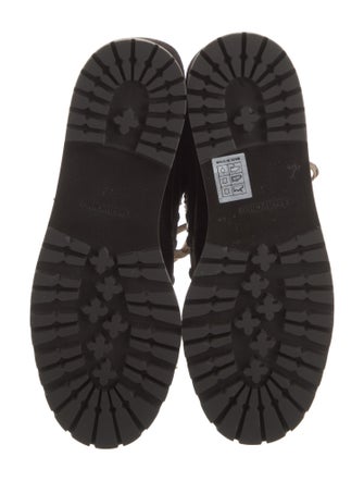 See by Chloé Suede Combat Boots