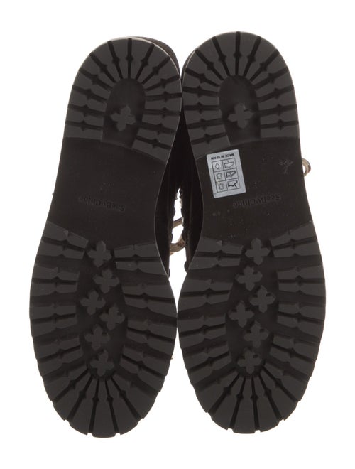 See by Chloé Suede Combat Boots