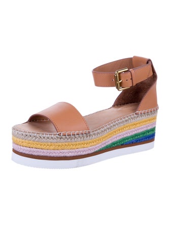 See by Chloé Leather Espadrilles