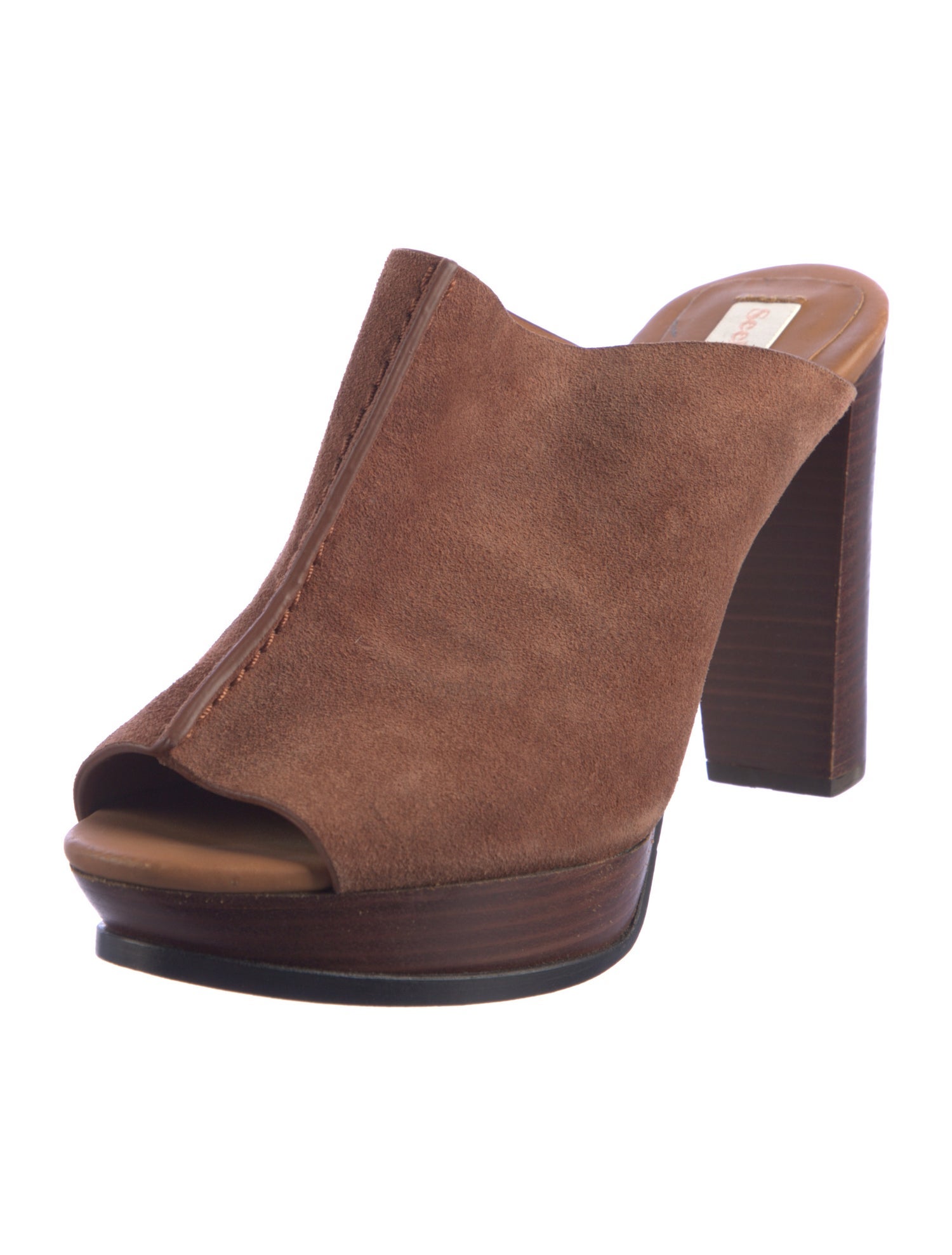 See by Chloé Suede Slides