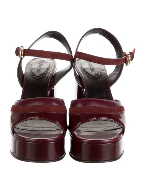 See by Chloé Patent Leather Sandals