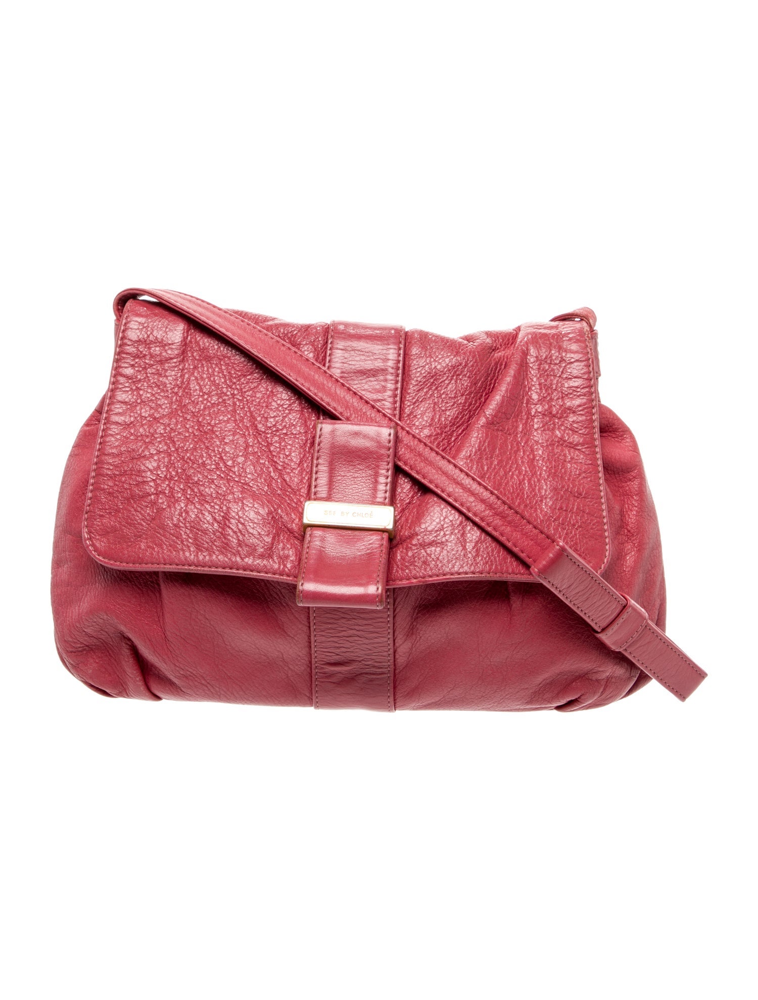 See by Chloé Leather Messenger Bag