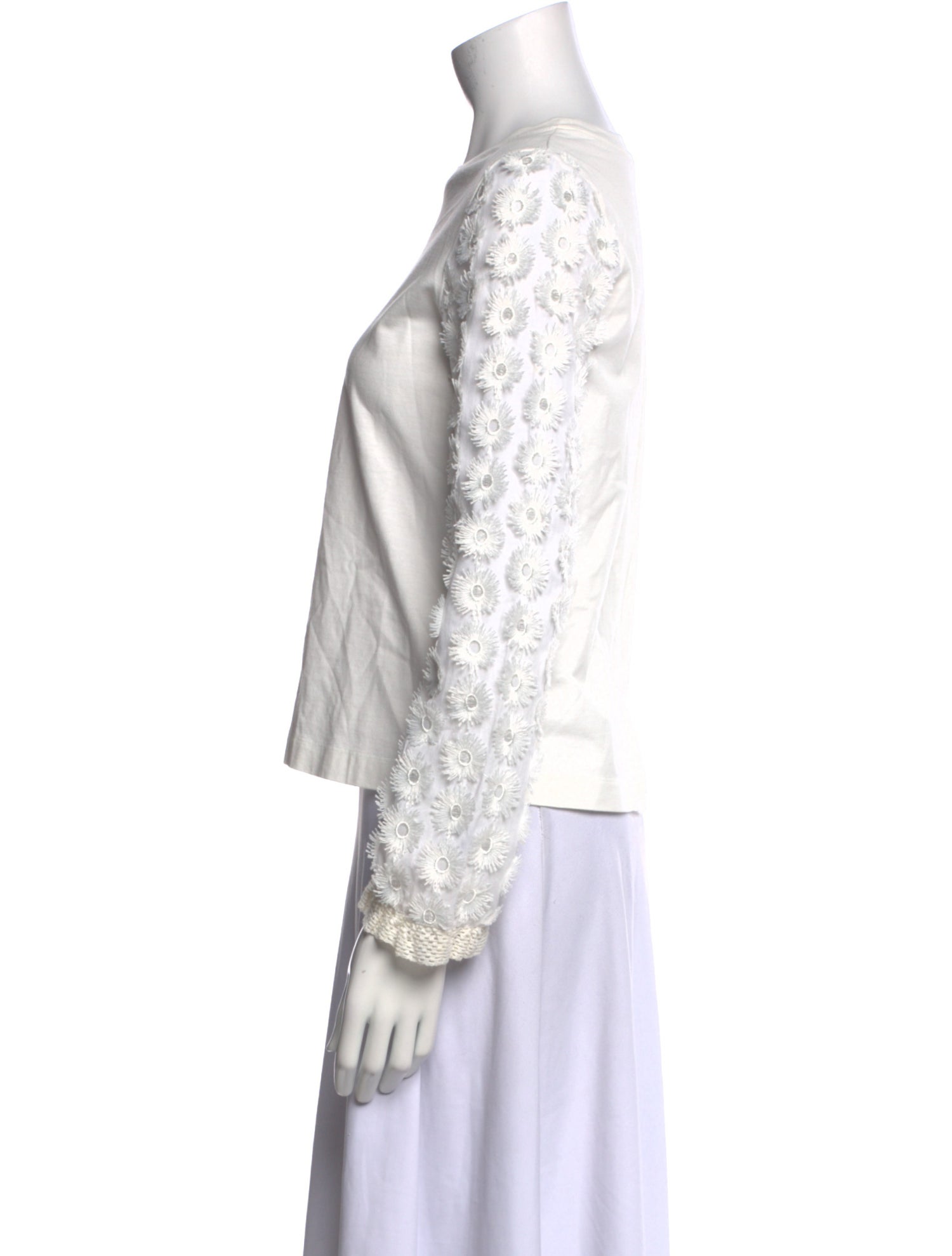 See by Chloé Scoop Neck Long Sleeve Top