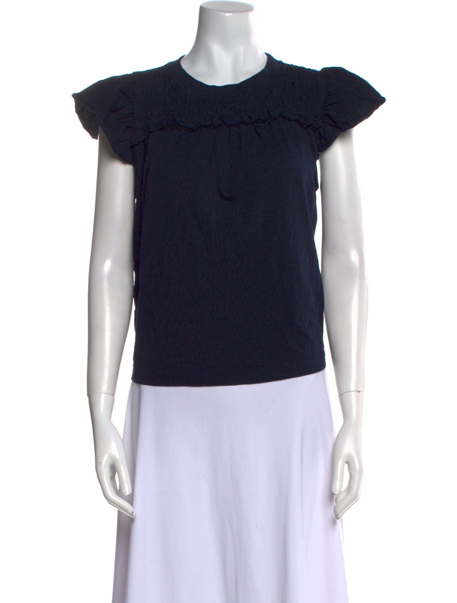 See by Chloé Crew Neck Short Sleeve Top