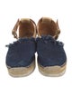 See by Chloé Denim Fringe Trim Accent Espadrilles