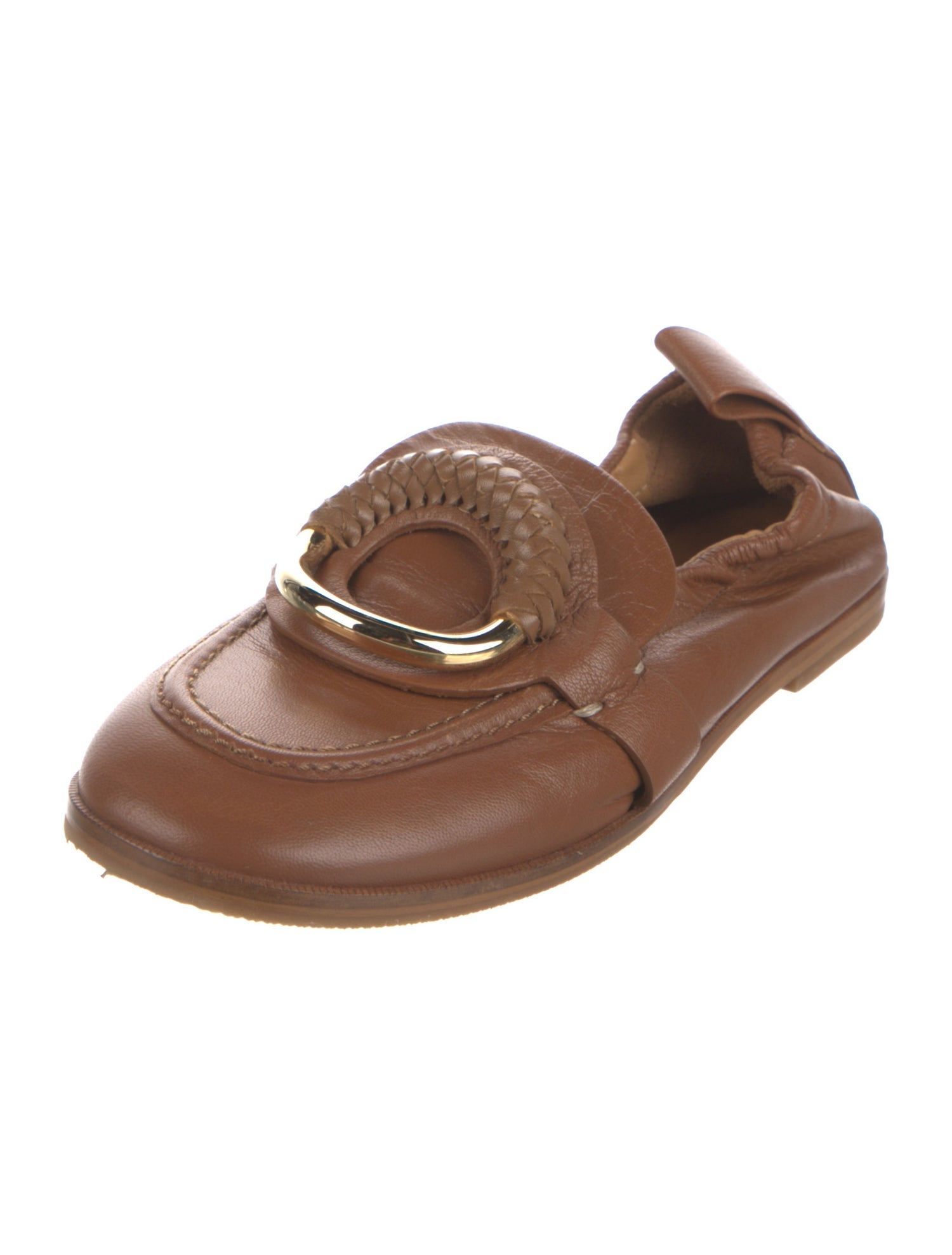 See by Chloé Leather Mary Jane Flats