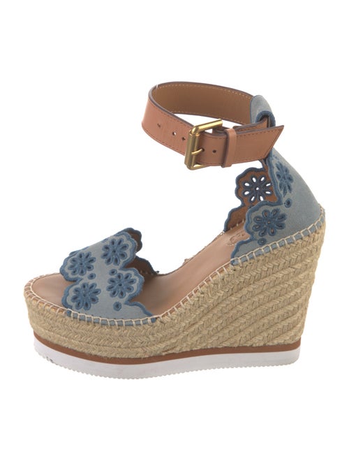 See by Chloé Suede Patterned Espadrilles
