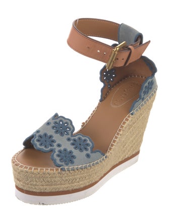 See by Chloé Suede Patterned Espadrilles