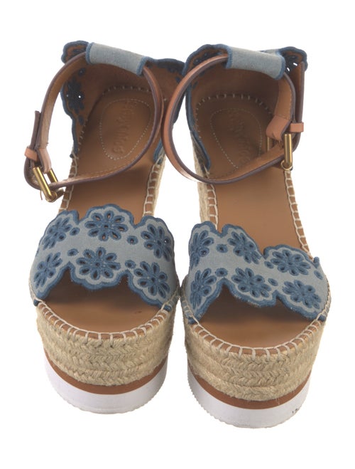 See by Chloé Suede Patterned Espadrilles