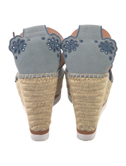 See by Chloé Suede Patterned Espadrilles