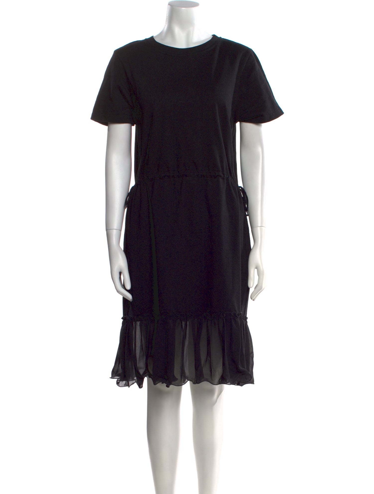 See by Chloé Crew Neck Knee-Length Dress