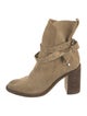 See by Chloé Suede Studded Accents Boots