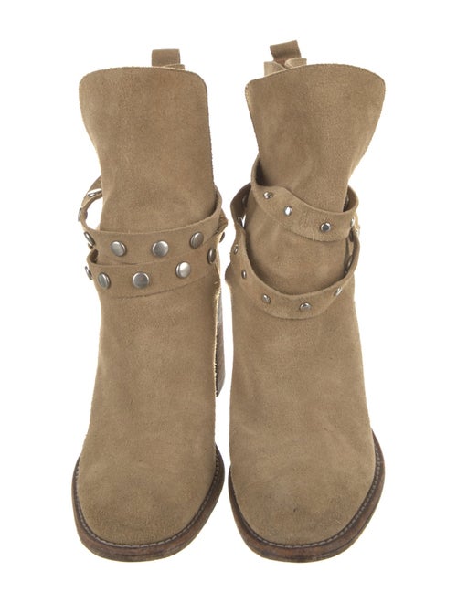 See by Chloé Suede Studded Accents Boots