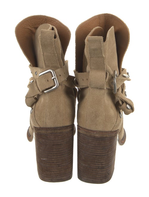 See by Chloé Suede Studded Accents Boots