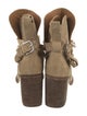 See by Chloé Suede Studded Accents Boots