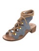 See by Chloé Denim Gladiator Sandals