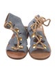 See by Chloé Denim Gladiator Sandals