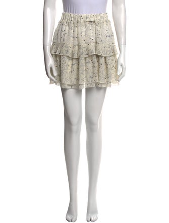 See by Chloé Printed Mini Skirt