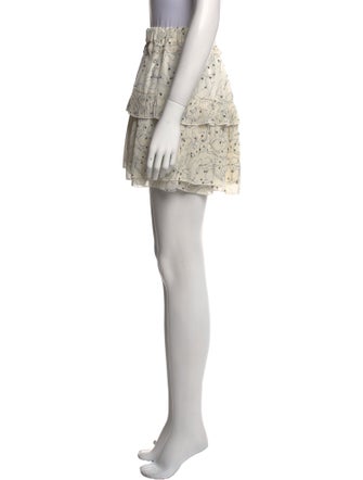 See by Chloé Printed Mini Skirt