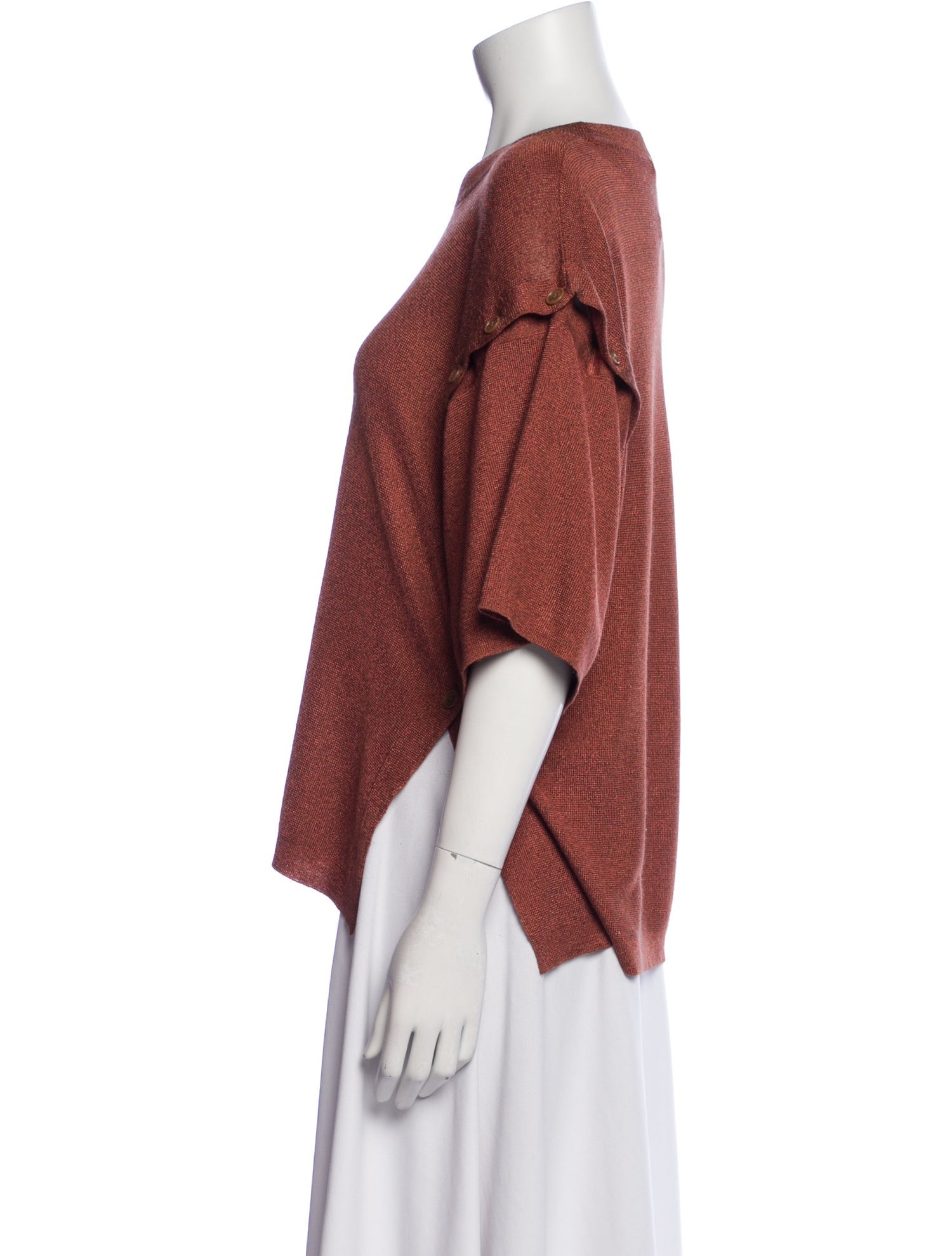 See by Chloé Bateau Neckline Short Sleeve Top