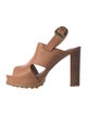 See by Chloé Leather Slingback Sandals